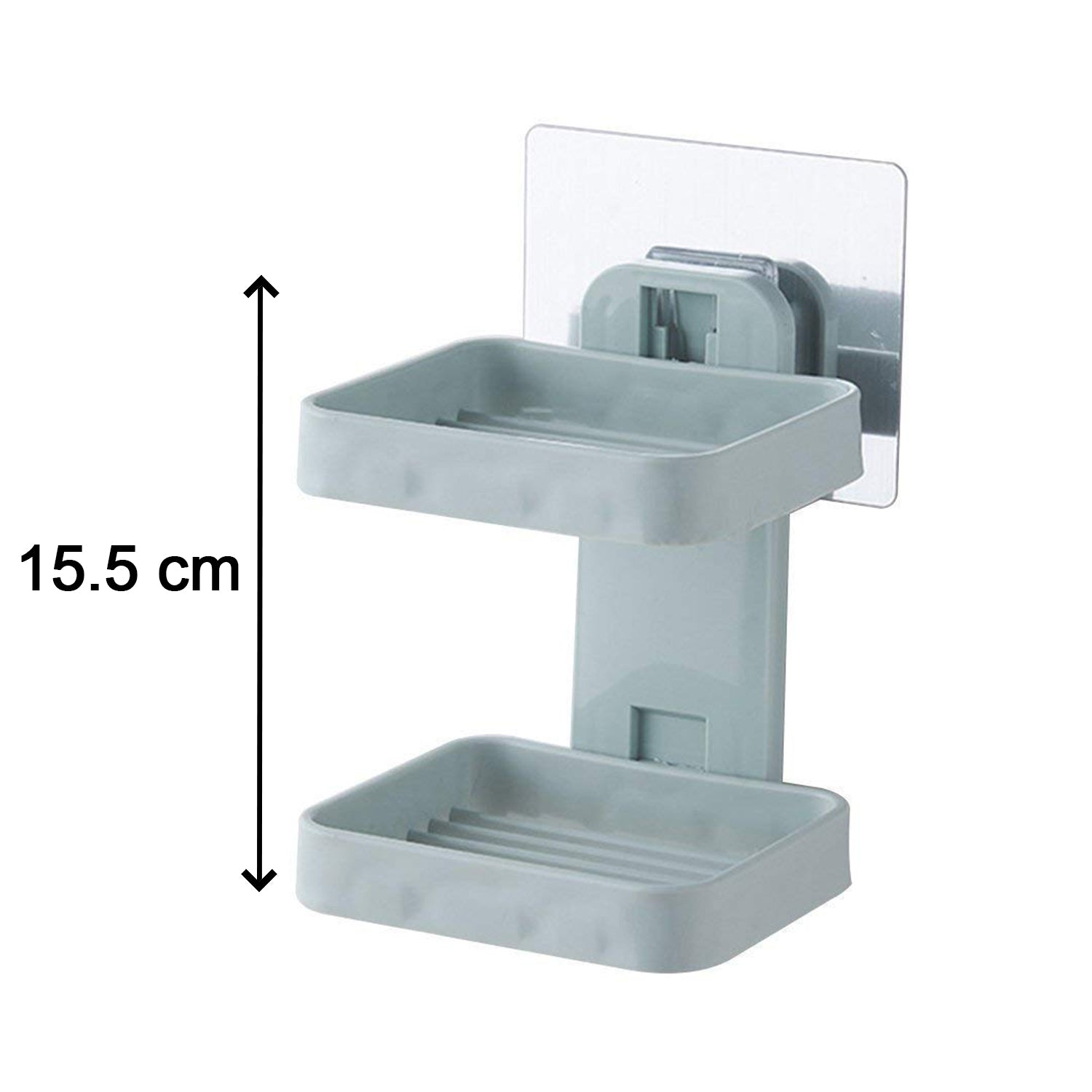 4762 Plastic Double Layer - Soap Stand, Holder, Wall Soap Box Sturdy Vacuum Dispenser Tray 4762 Plastic Double Layer - Soap Stand, Holder, Wall Soap Box Sturdy Vacuum Dispenser Tray